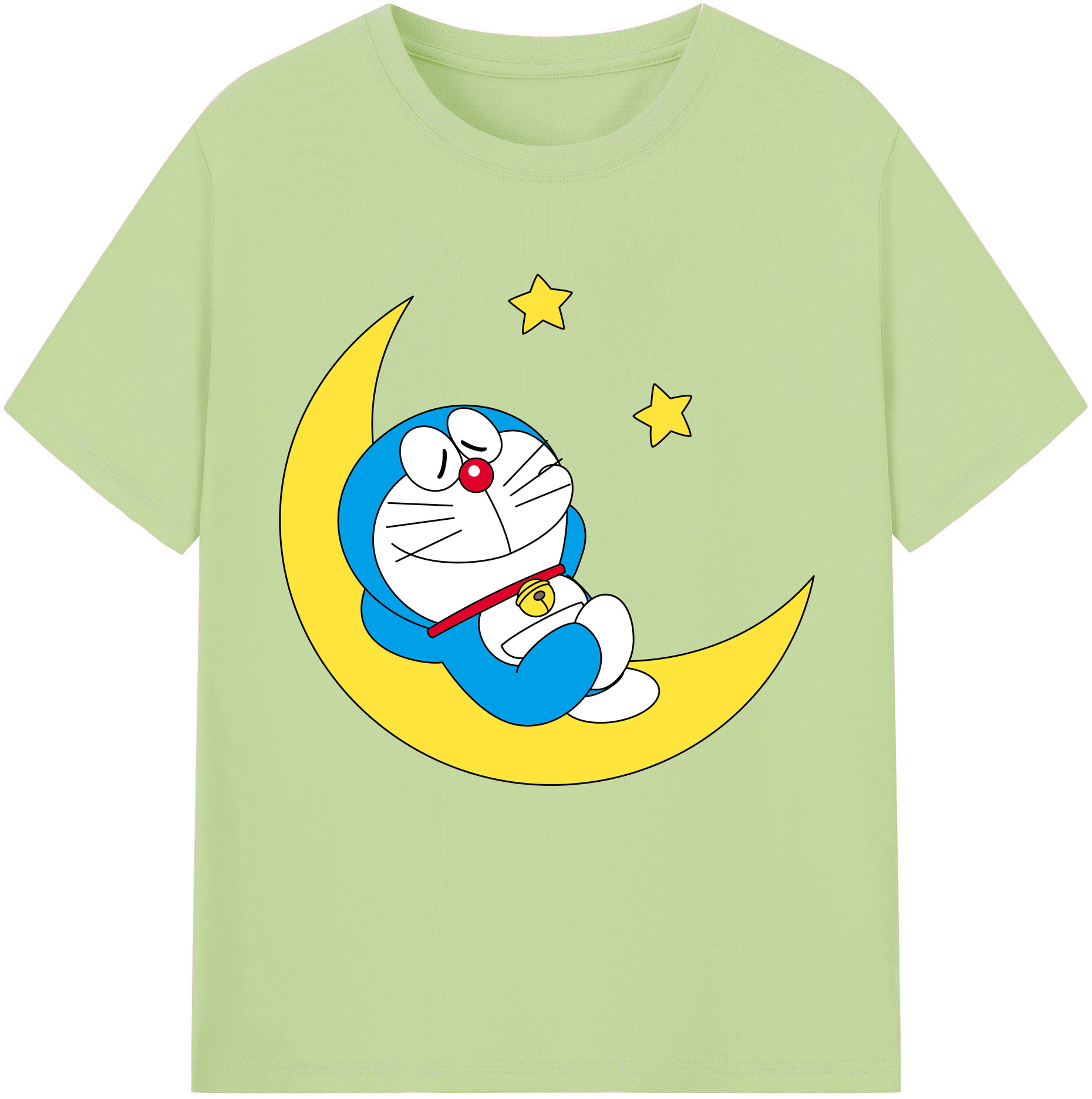 （画像用） ドラえもん Doraemon 綿100％半袖Tシャツ（フロントプリント）